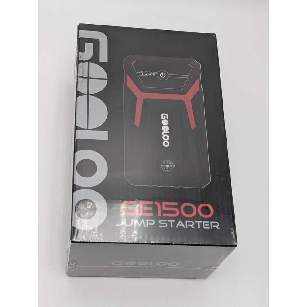 GOOLOO GE1500 Jump Starter Power Pack Starthilfe Out 1500A Peak Car Jump Starter